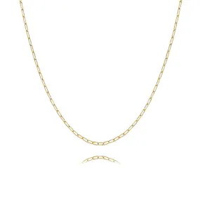 18K Gold Plated No-Tarnish Medical-grade Titanium Chain Necklace & Bracelet