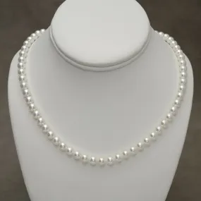 6.50-6.96 mm GIA Certified Hanadama Akoya Pearl Necklace