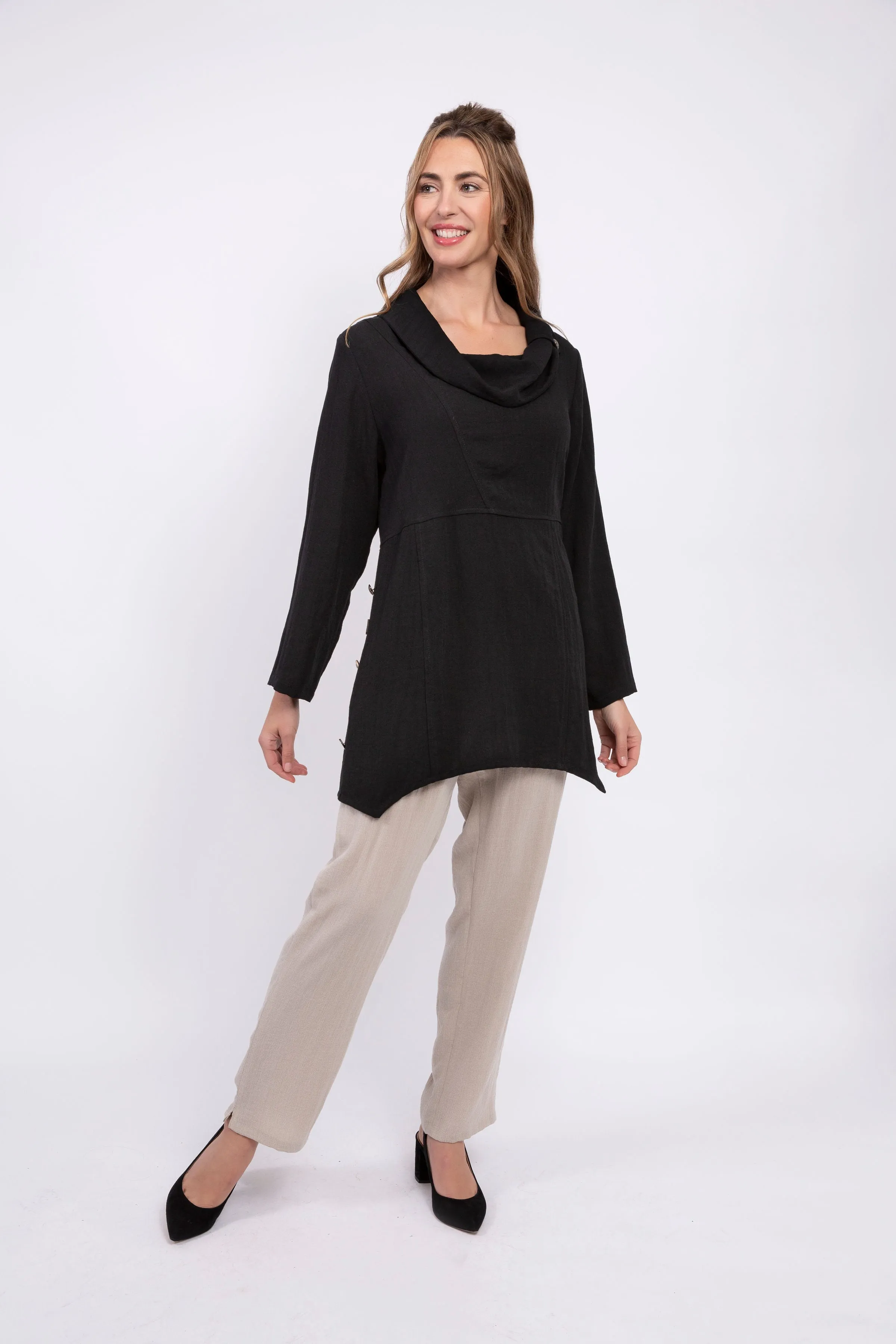 AA333 - Donna Linen Pullover