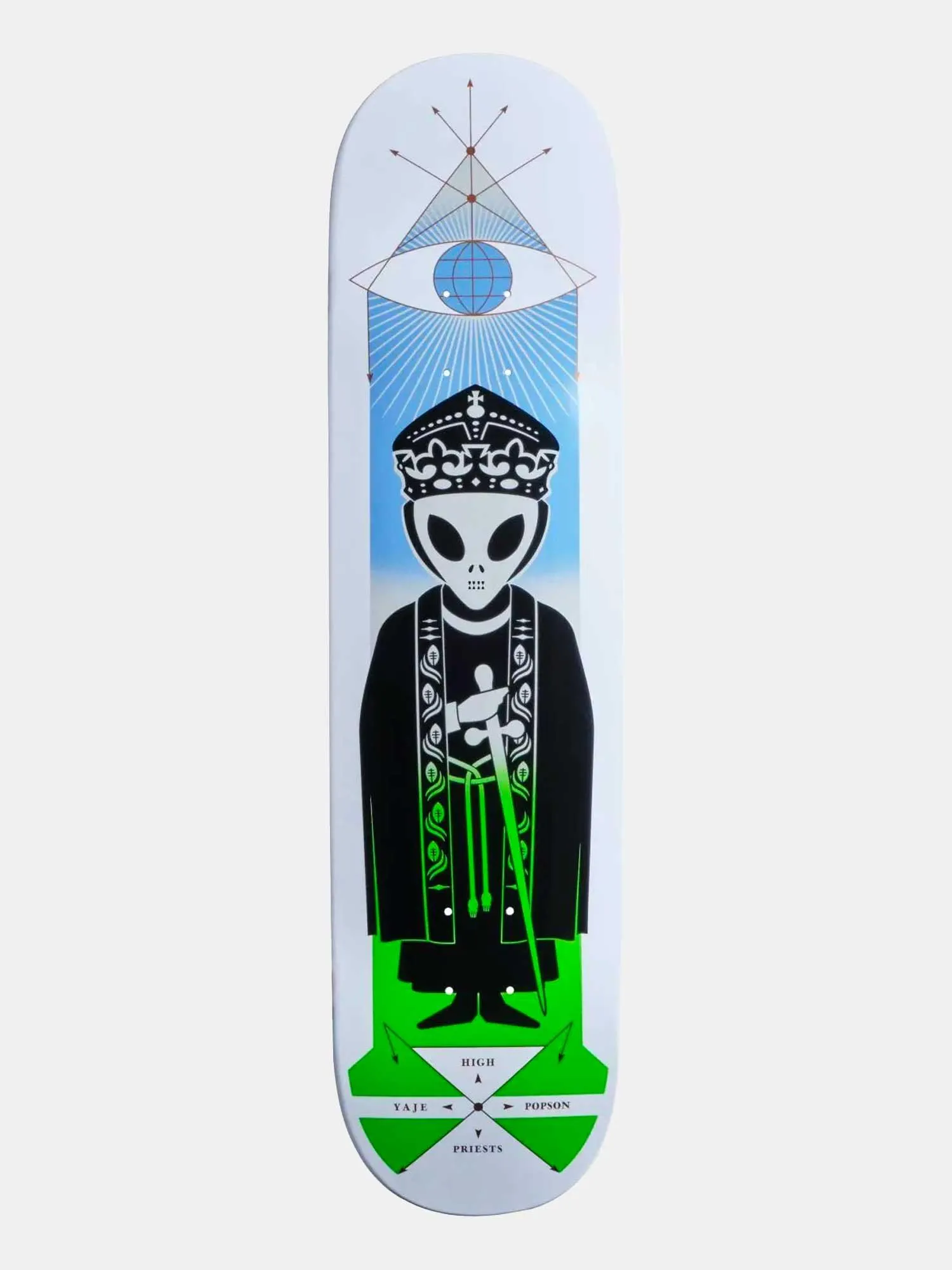 Alien Workshop Deck Yaje Popson High Preist