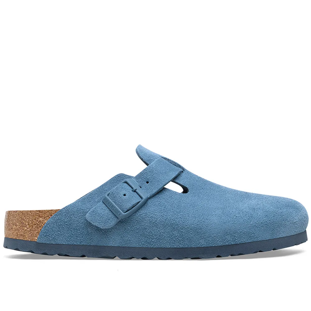 Birkenstock Boston Suede Elemental Blue