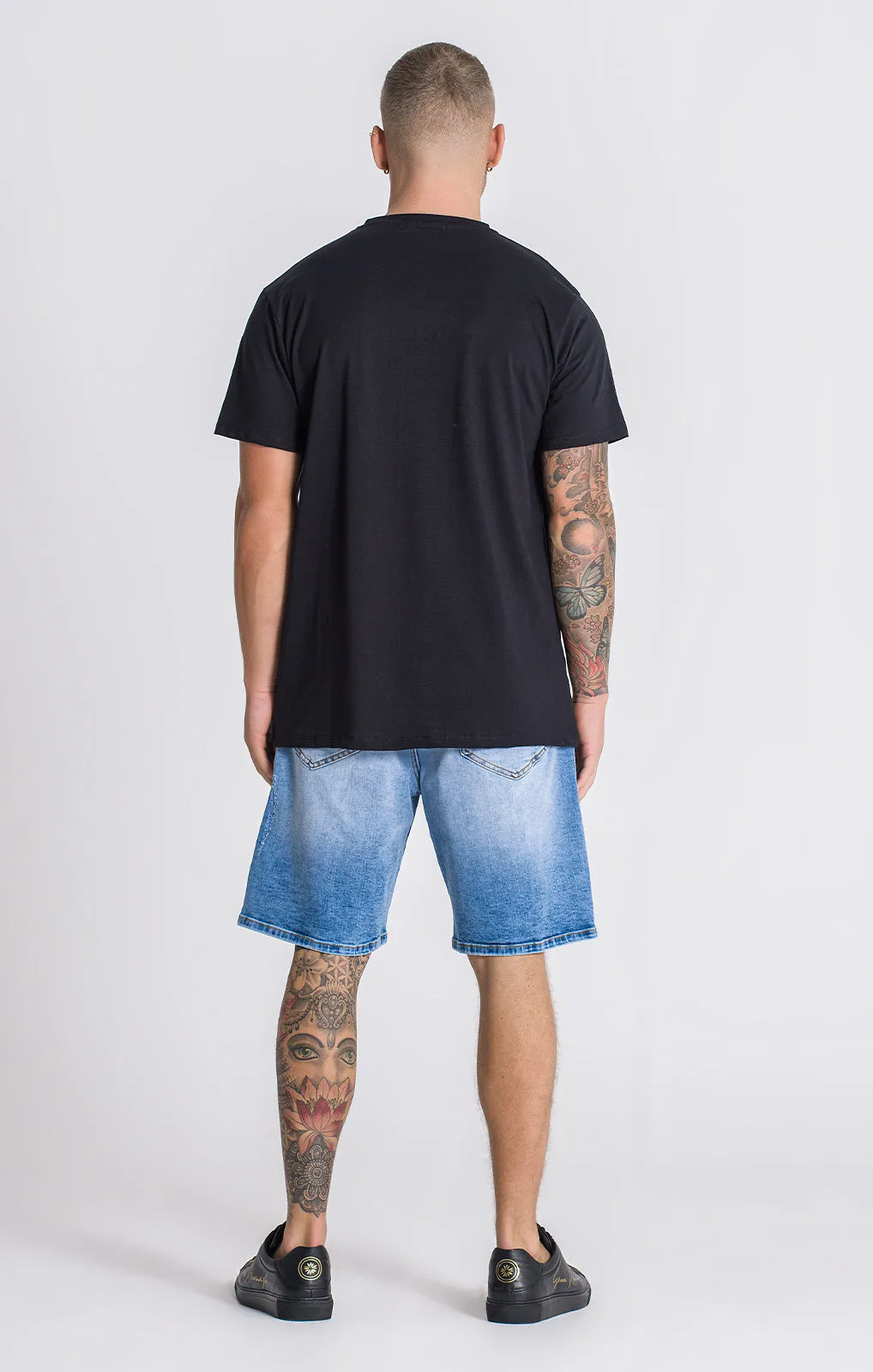 Black Block Tee