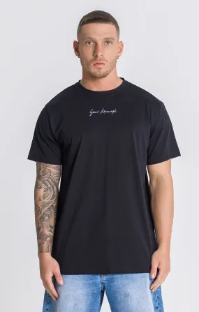 Black Block Tee