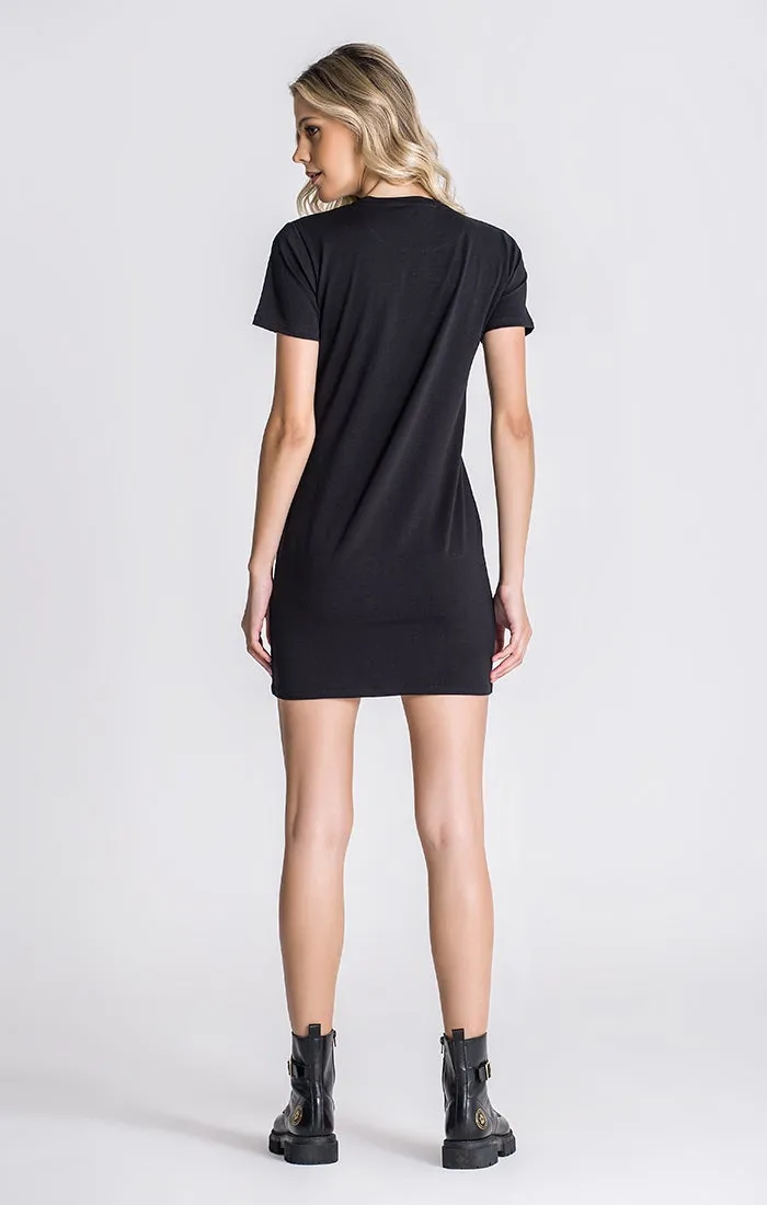 Black Ego Tee Dress