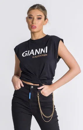 Black Gianni Top