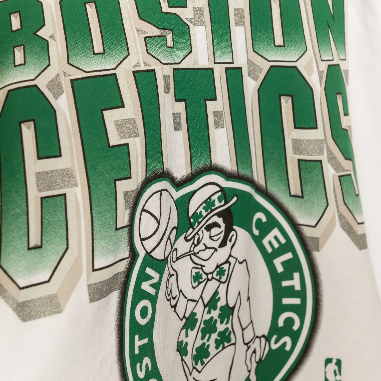 Boston Celtics Crew Sweatshirt - White