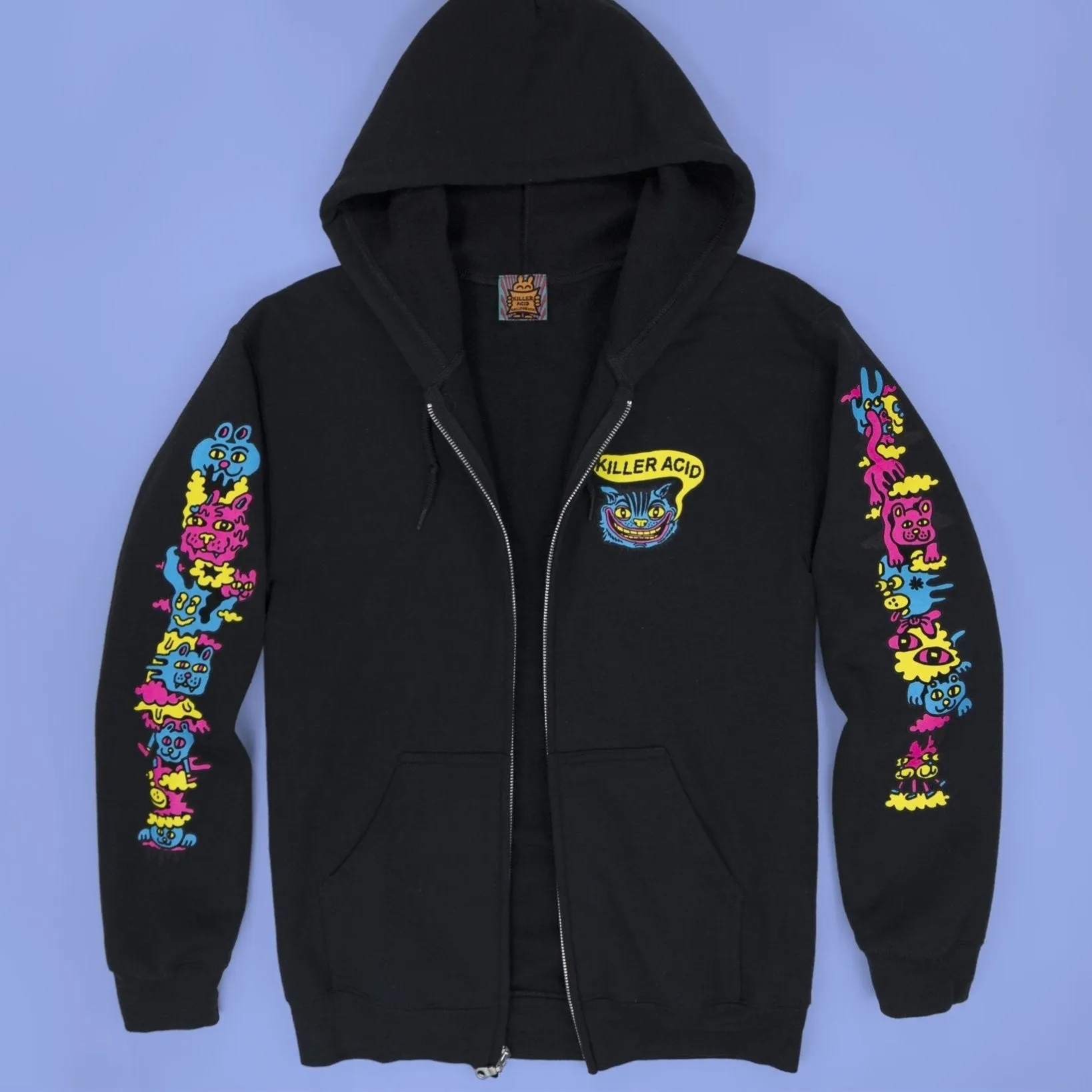 Cheshire Cat Zip Up Hoodie