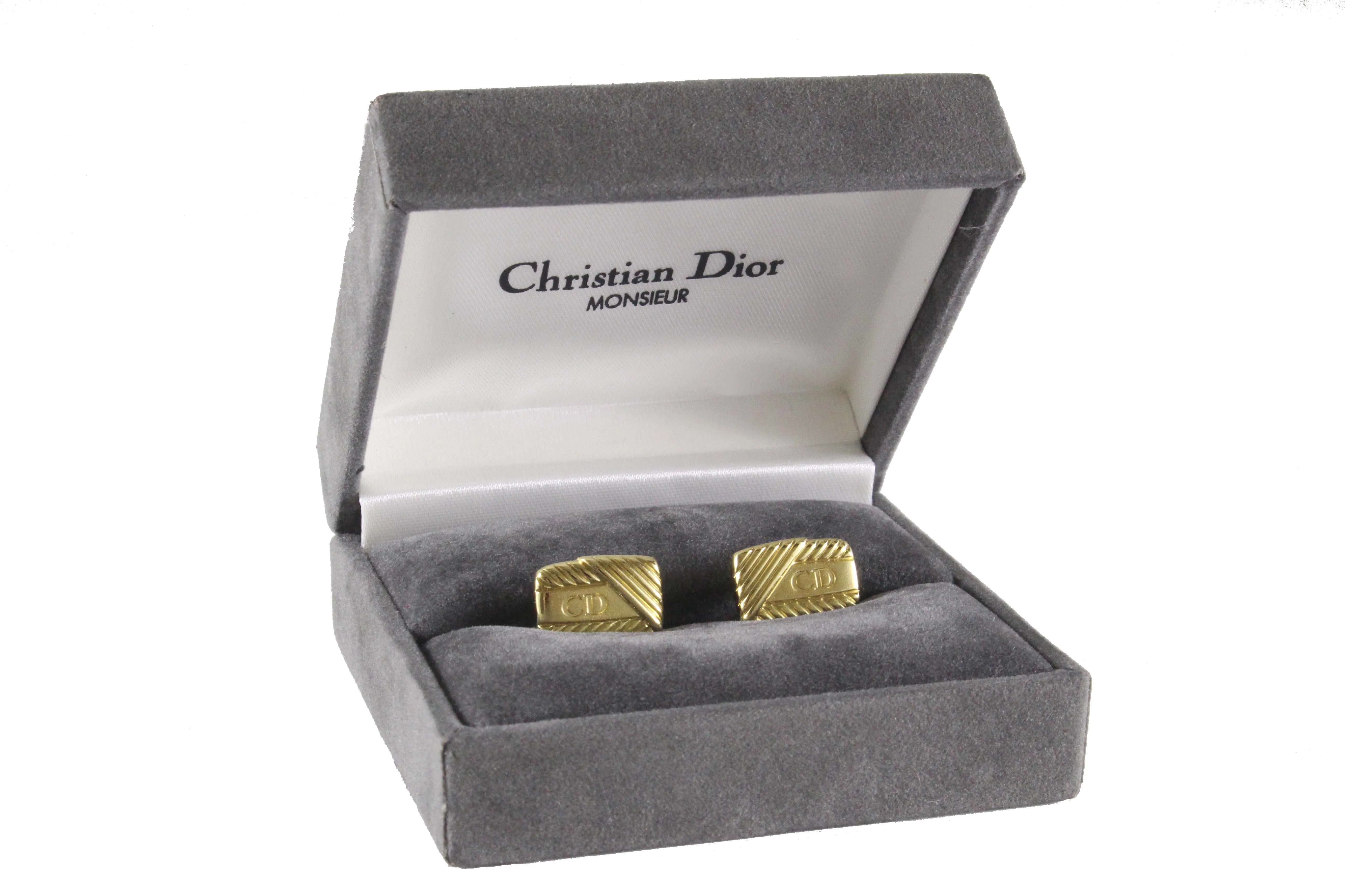 CHRISTIAN DIOR Monsieur cufflinks