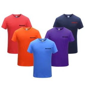 Cotton Short Sleeve Round Neck T-Shirt