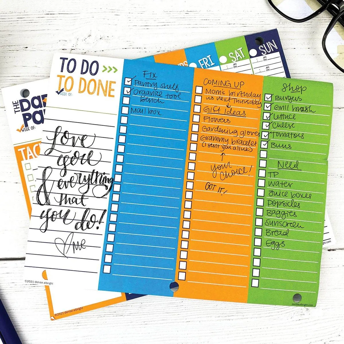 Dad Pad® Weekly Planner Pad