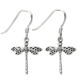 Dragonfly Dangle Earrings