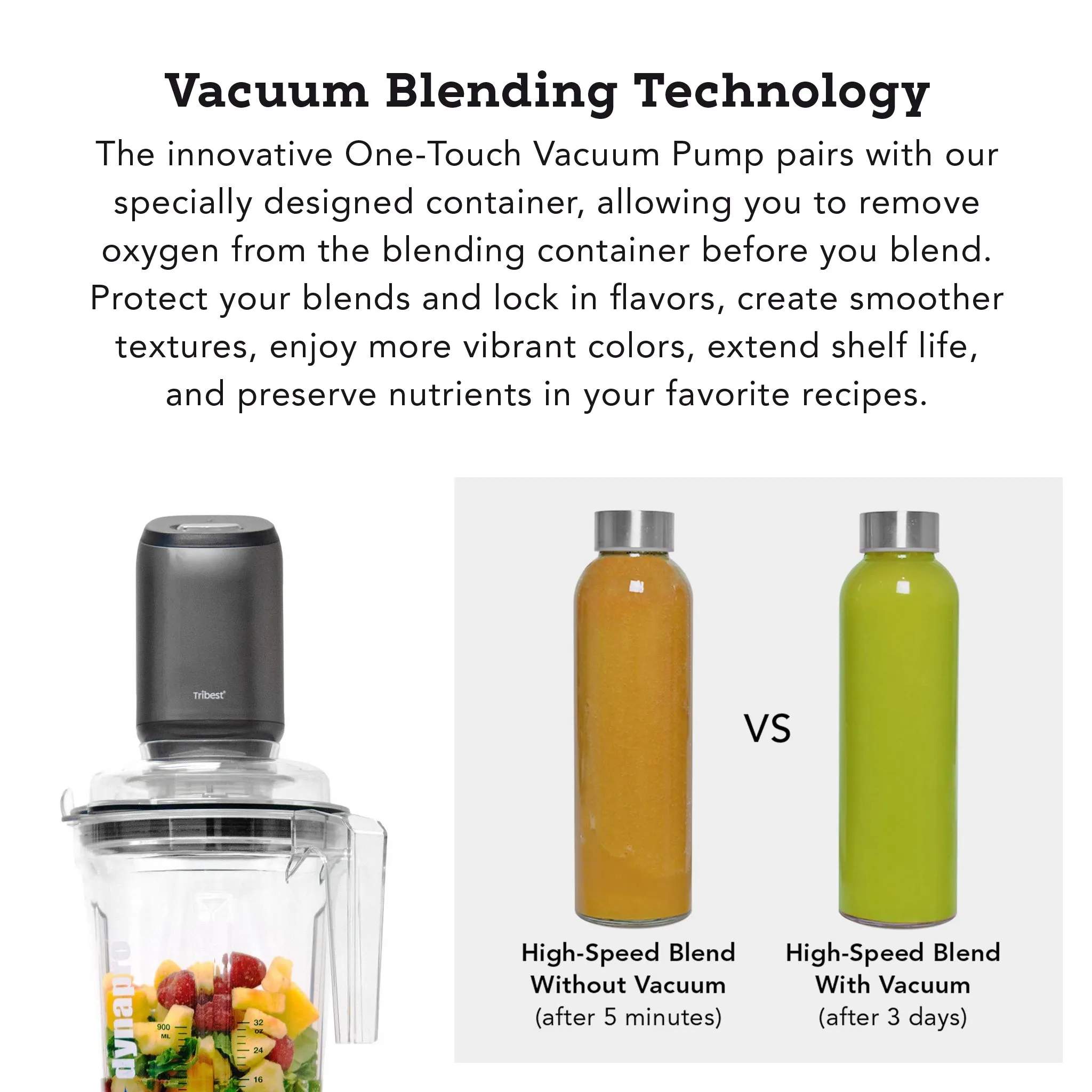 Dynapro Commercial High-Speed Vacuum Blender