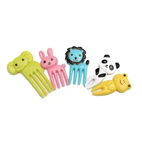 Elephants & Animals Food Forks