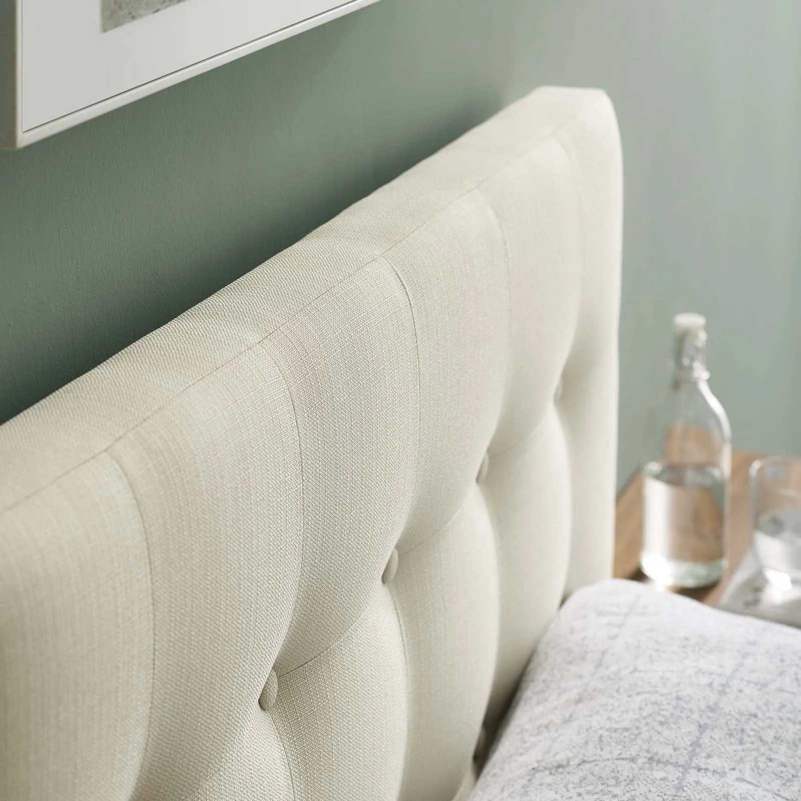 Emily Upholstered Fabric Headboard