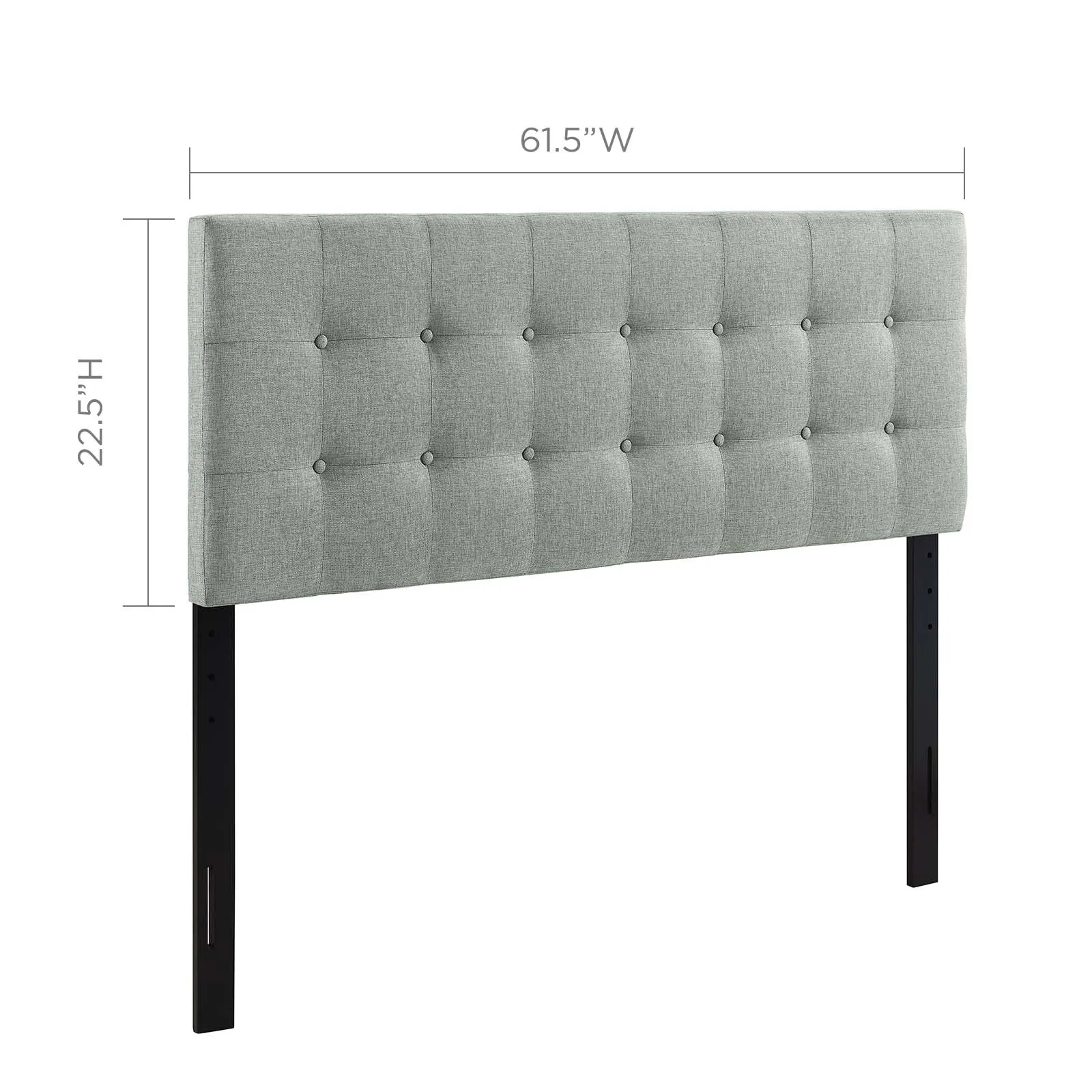 Emily Upholstered Fabric Headboard