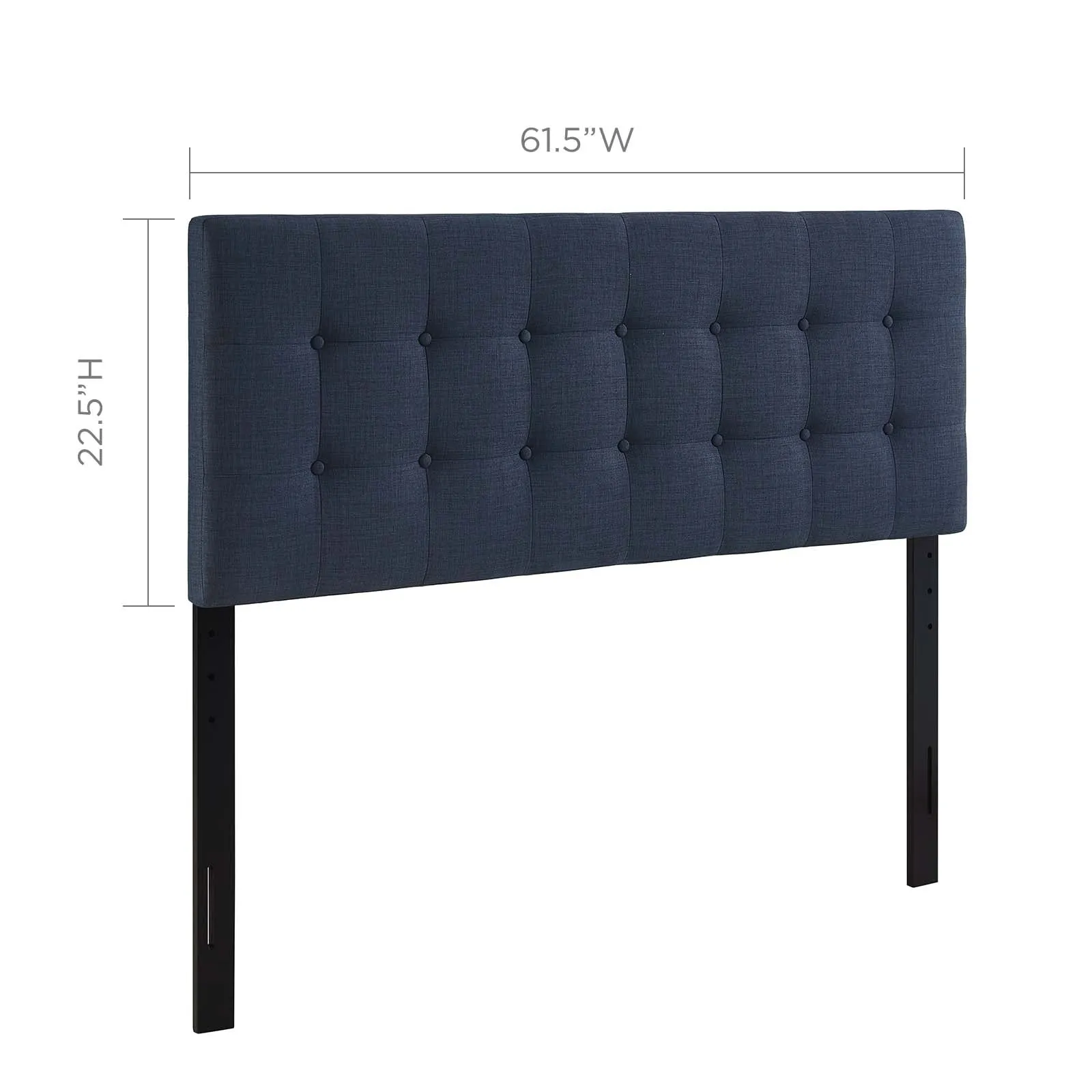 Emily Upholstered Fabric Headboard