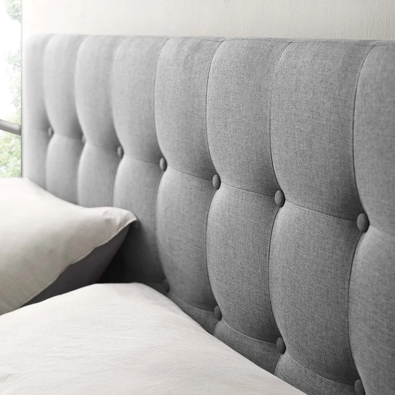 Emily Upholstered Fabric Headboard