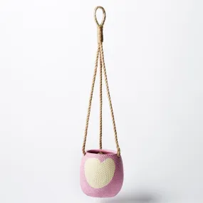 Hanging Heart Pot (Multiple Colours)