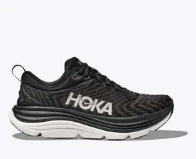 'HOKA' Men's Gaviota 5 - Black / White