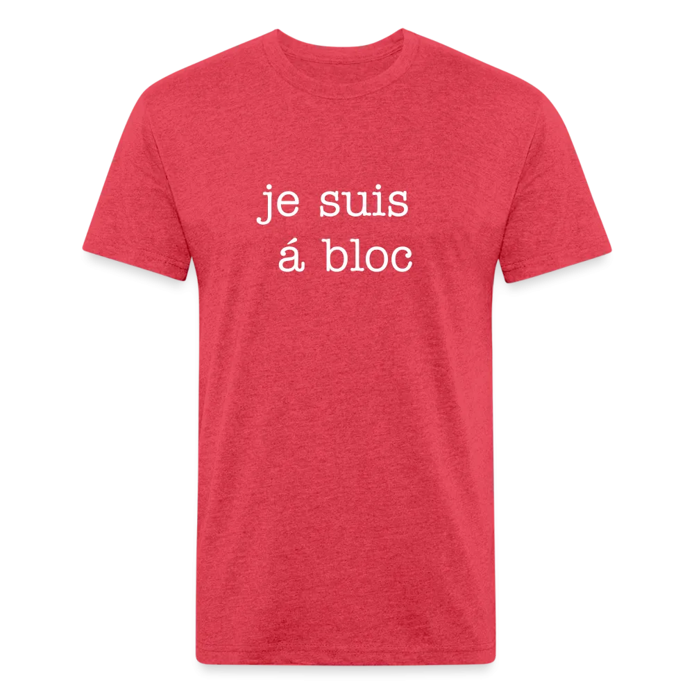 je suis á bloc t-shirt