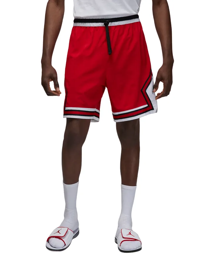 Jordan men's sports shorts Diamond FB7580-687 red-black-white