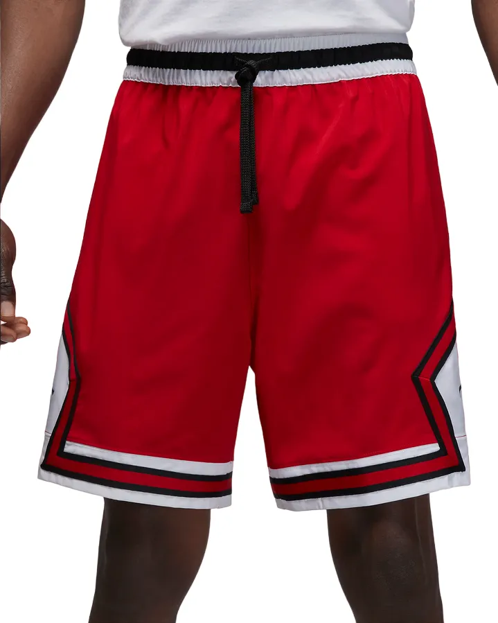 Jordan men's sports shorts Diamond FB7580-687 red-black-white