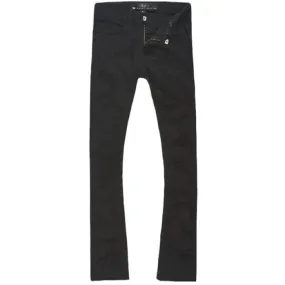 Kids Jordan Craig Stacked Santorini Denim (Black) JTF1178K