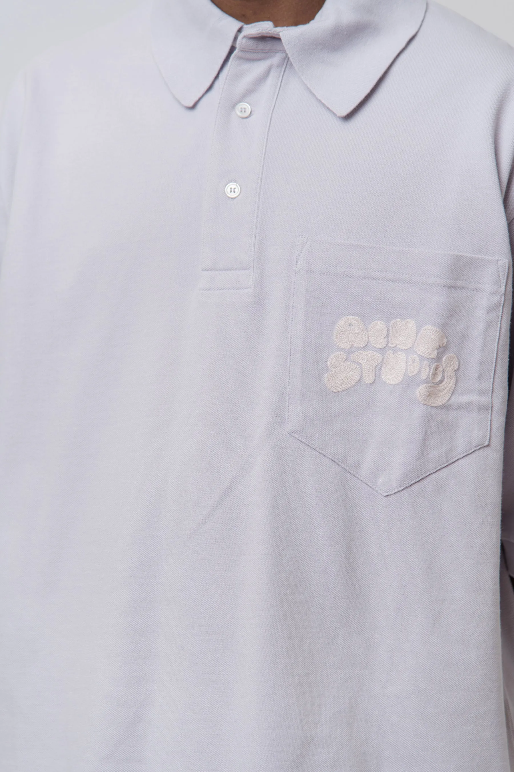 Logo Polo Tee Pale Lilac SWEA000425