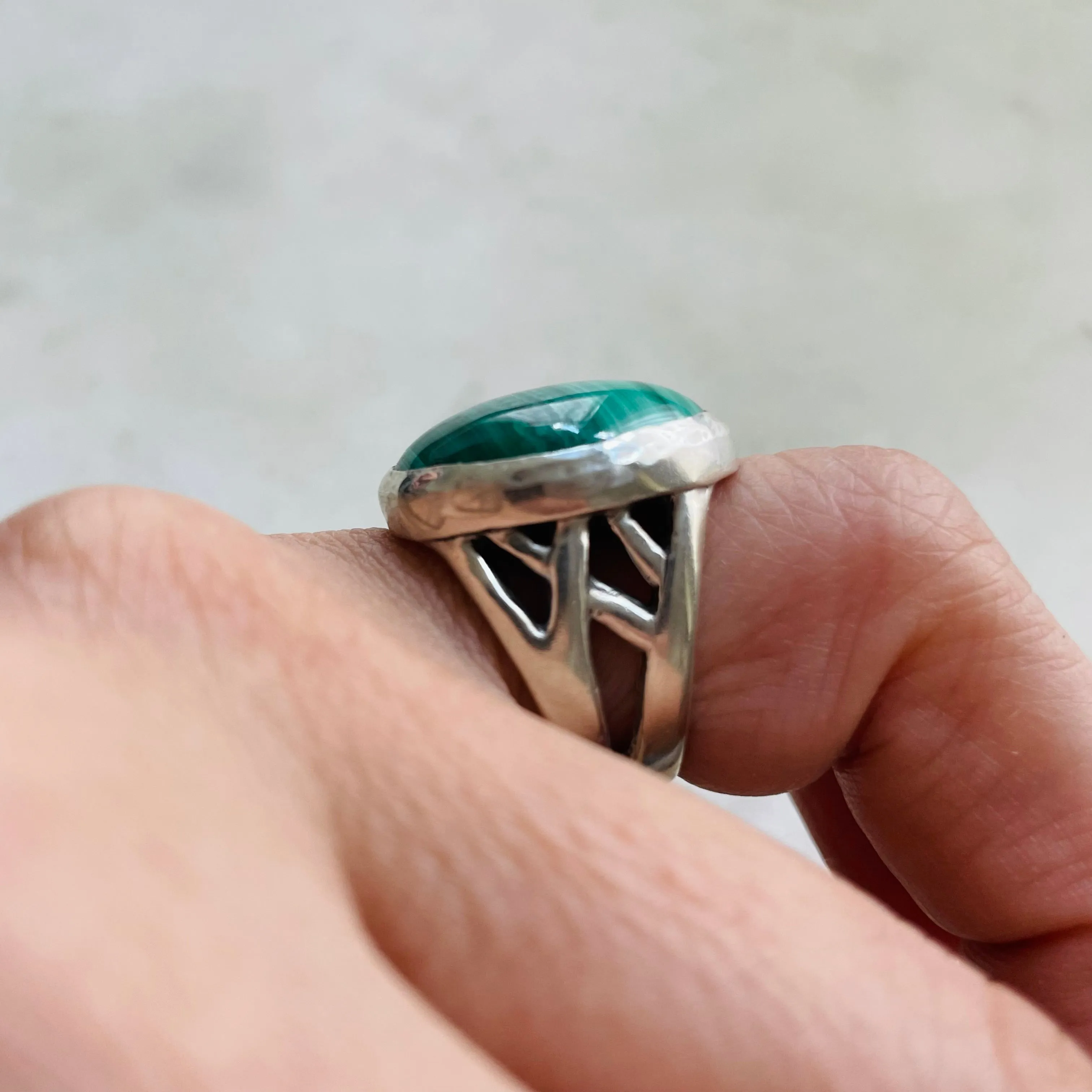 MOTHER TREE RING — MALACHITE