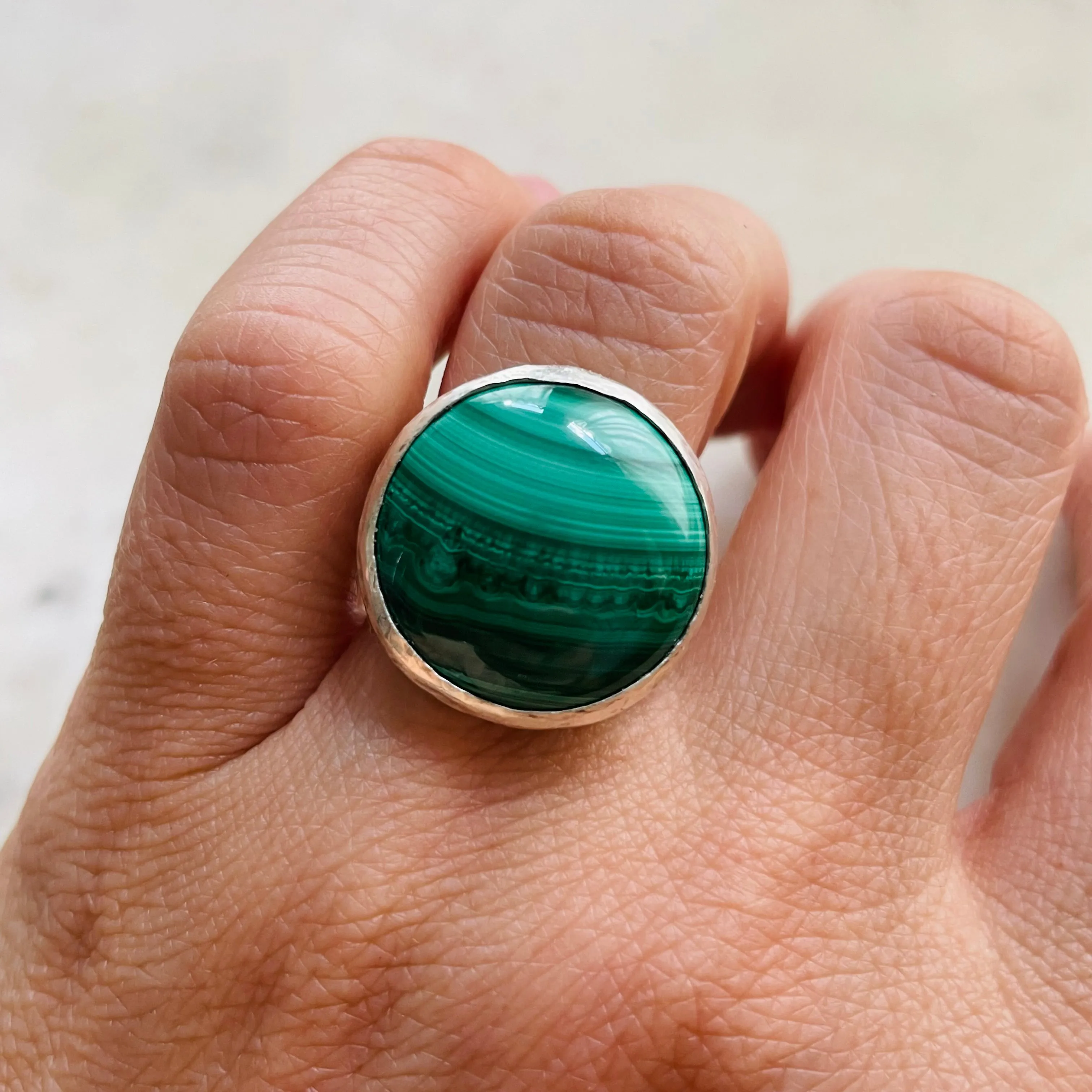 MOTHER TREE RING — MALACHITE