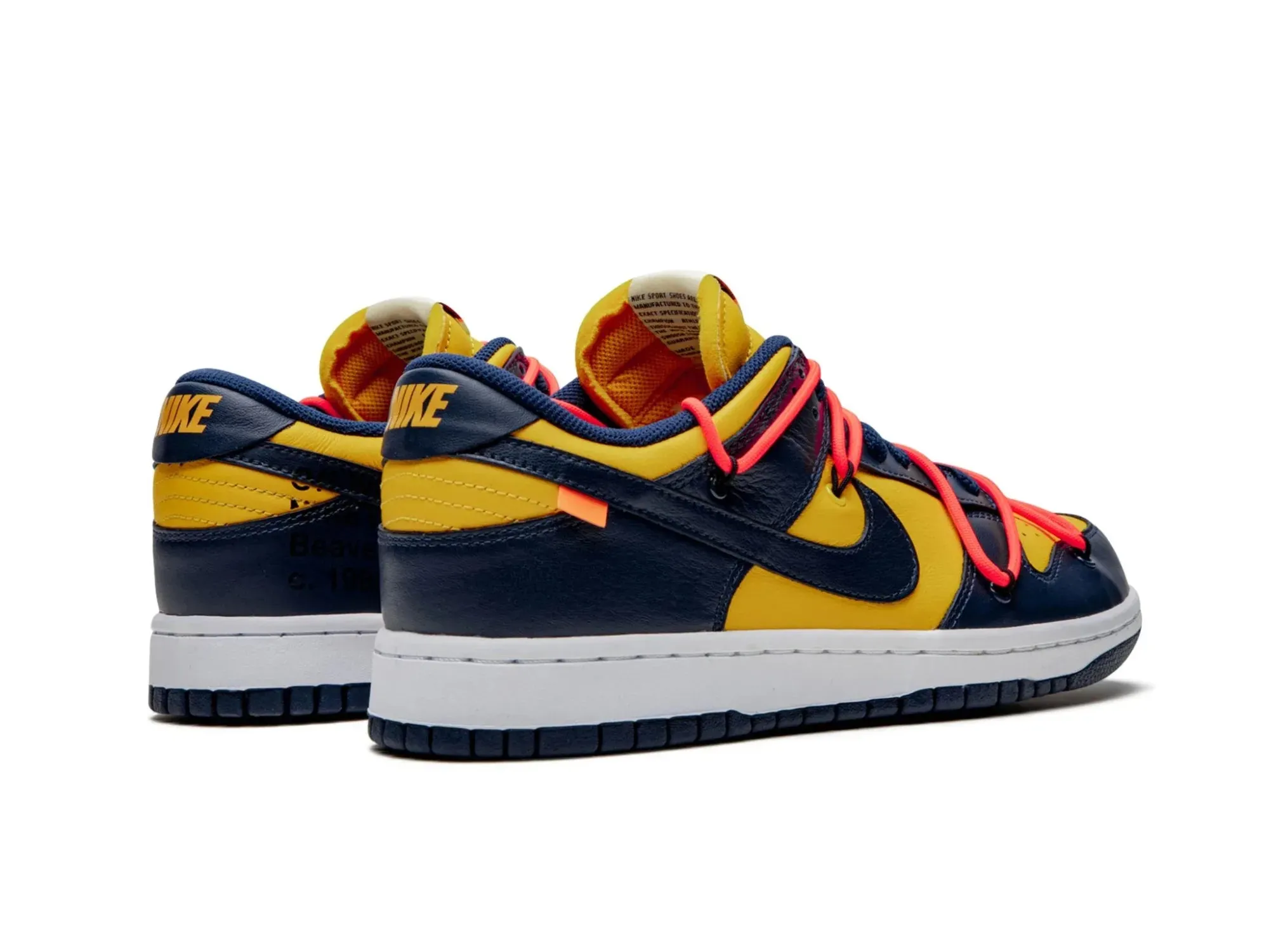 Nike Dunk Low X Off-White "Michigan"