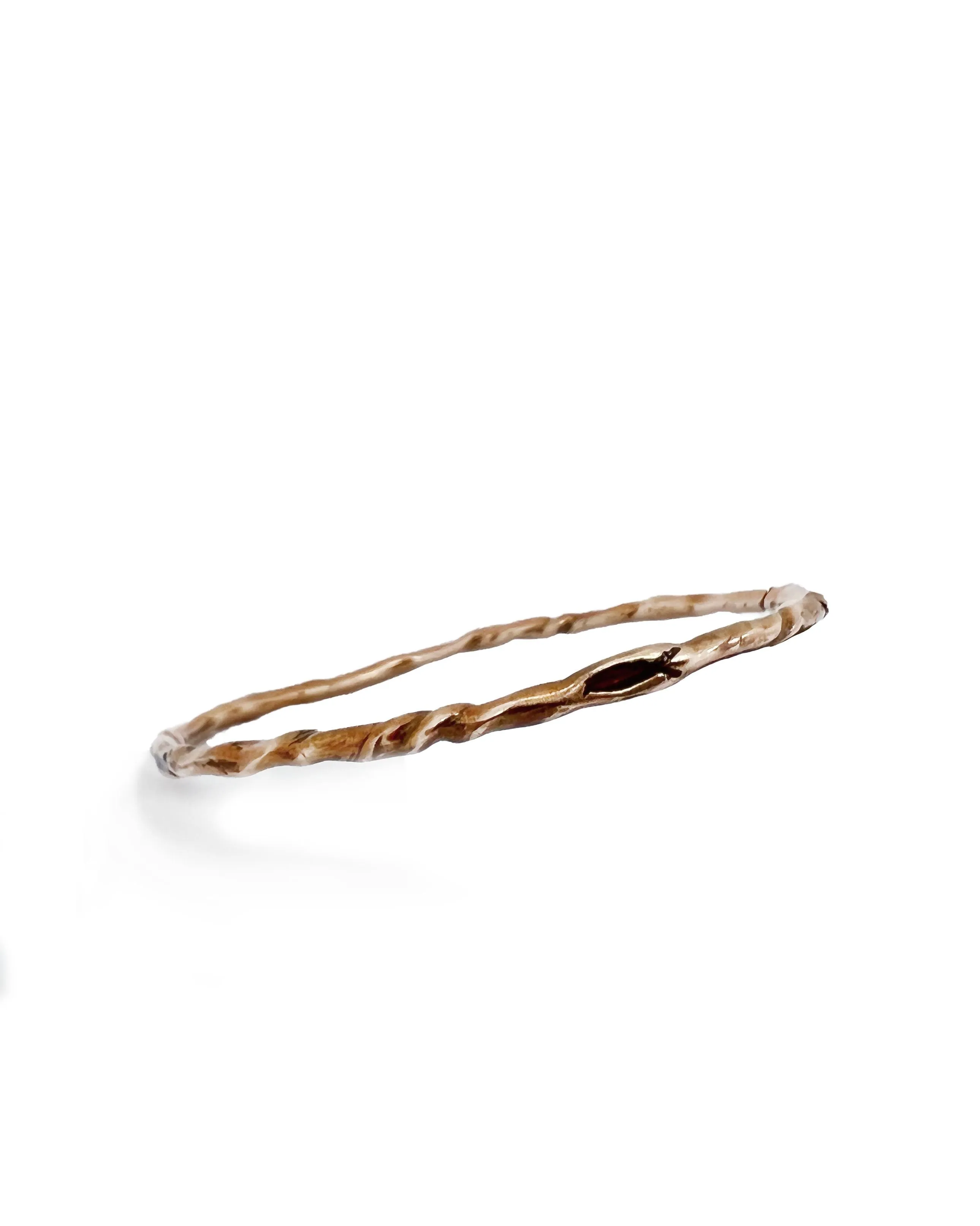 Pesci Che Volano Timone Bronze Bangle