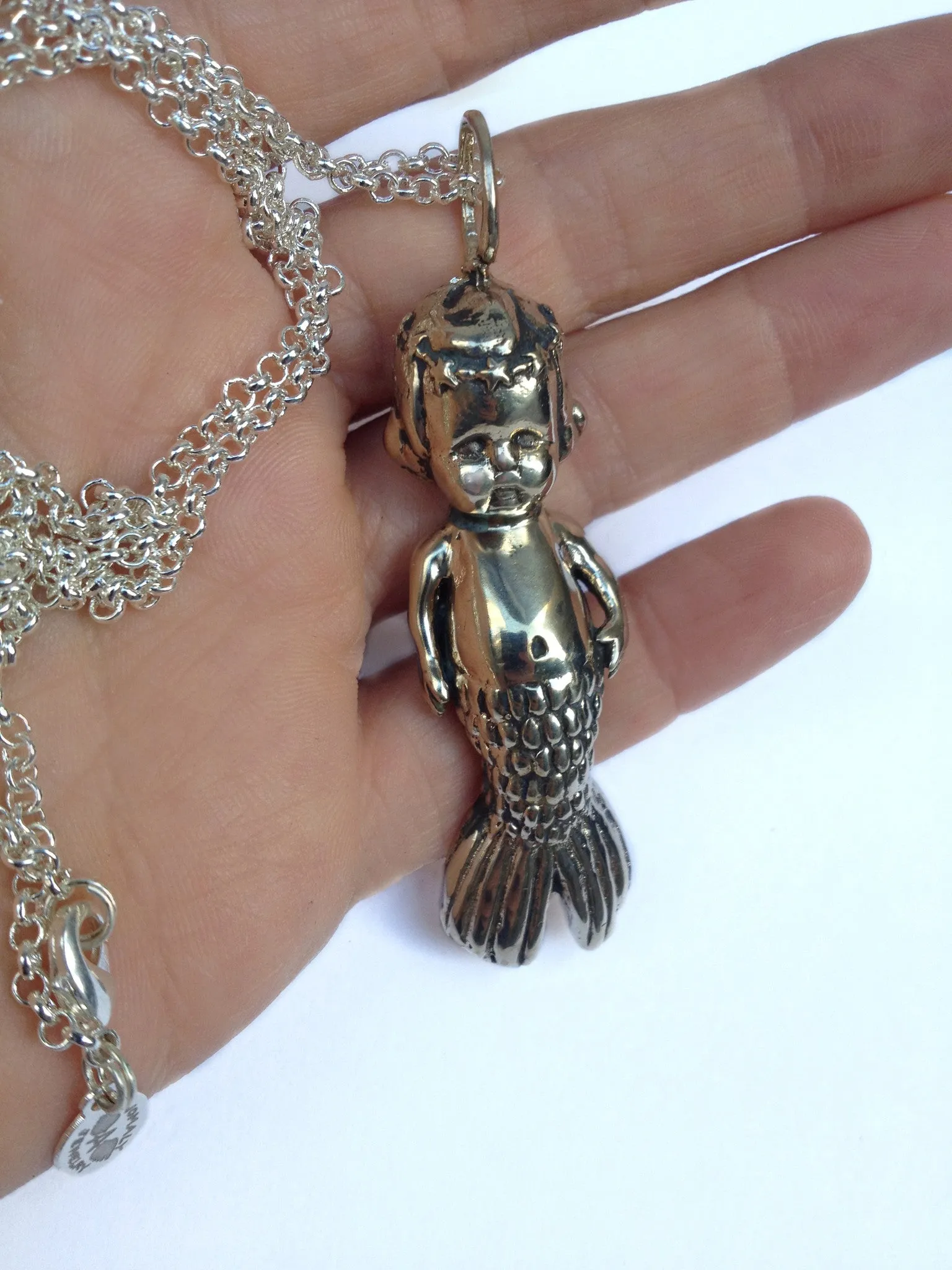 Pisces Zodiac Doll Necklace