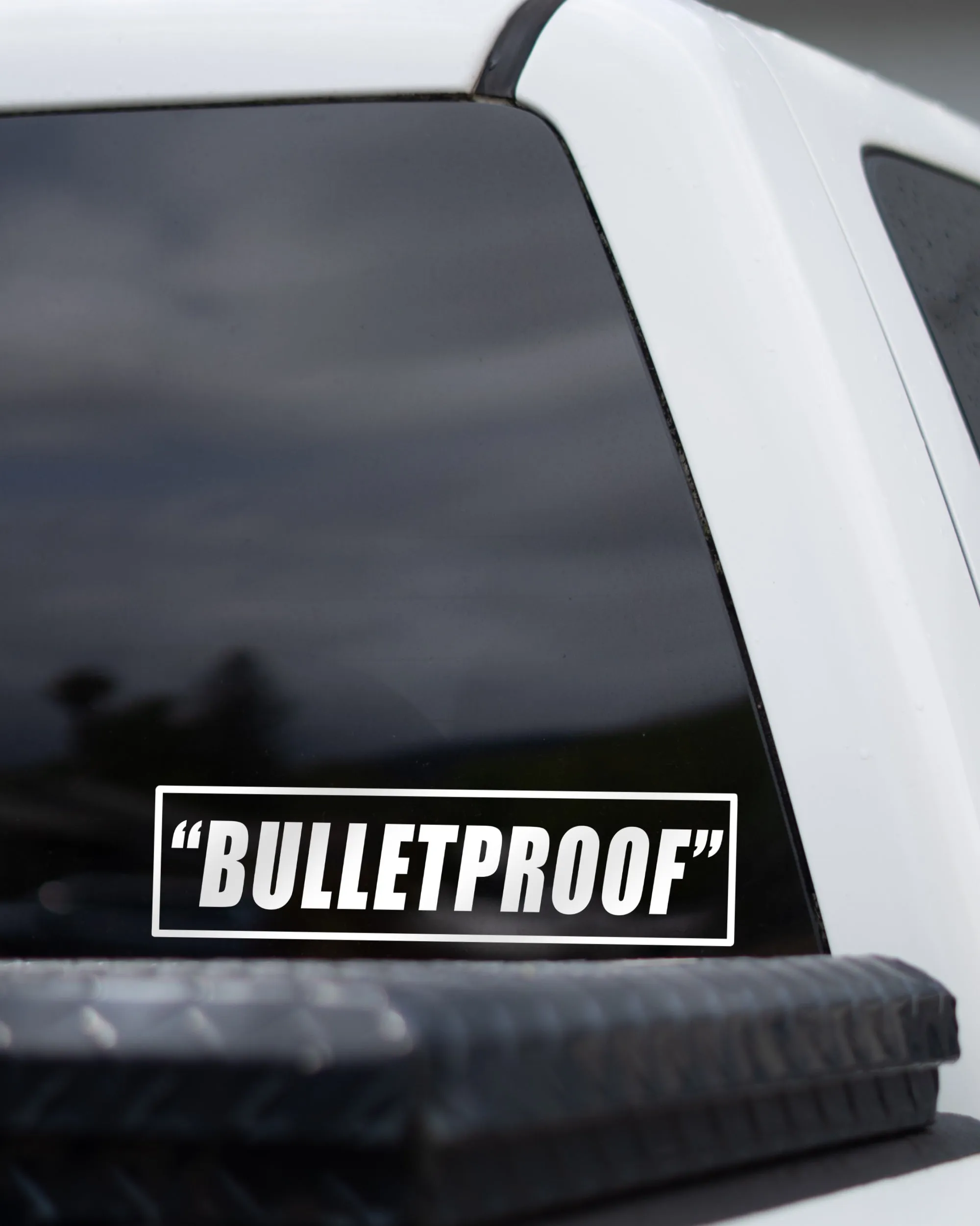 "BULLETPROOF" : DECALS