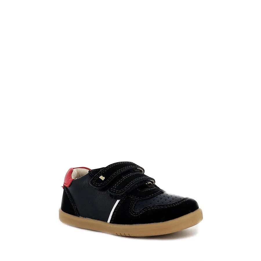 RILEY I-WALK - NAVY/RED LEATHER