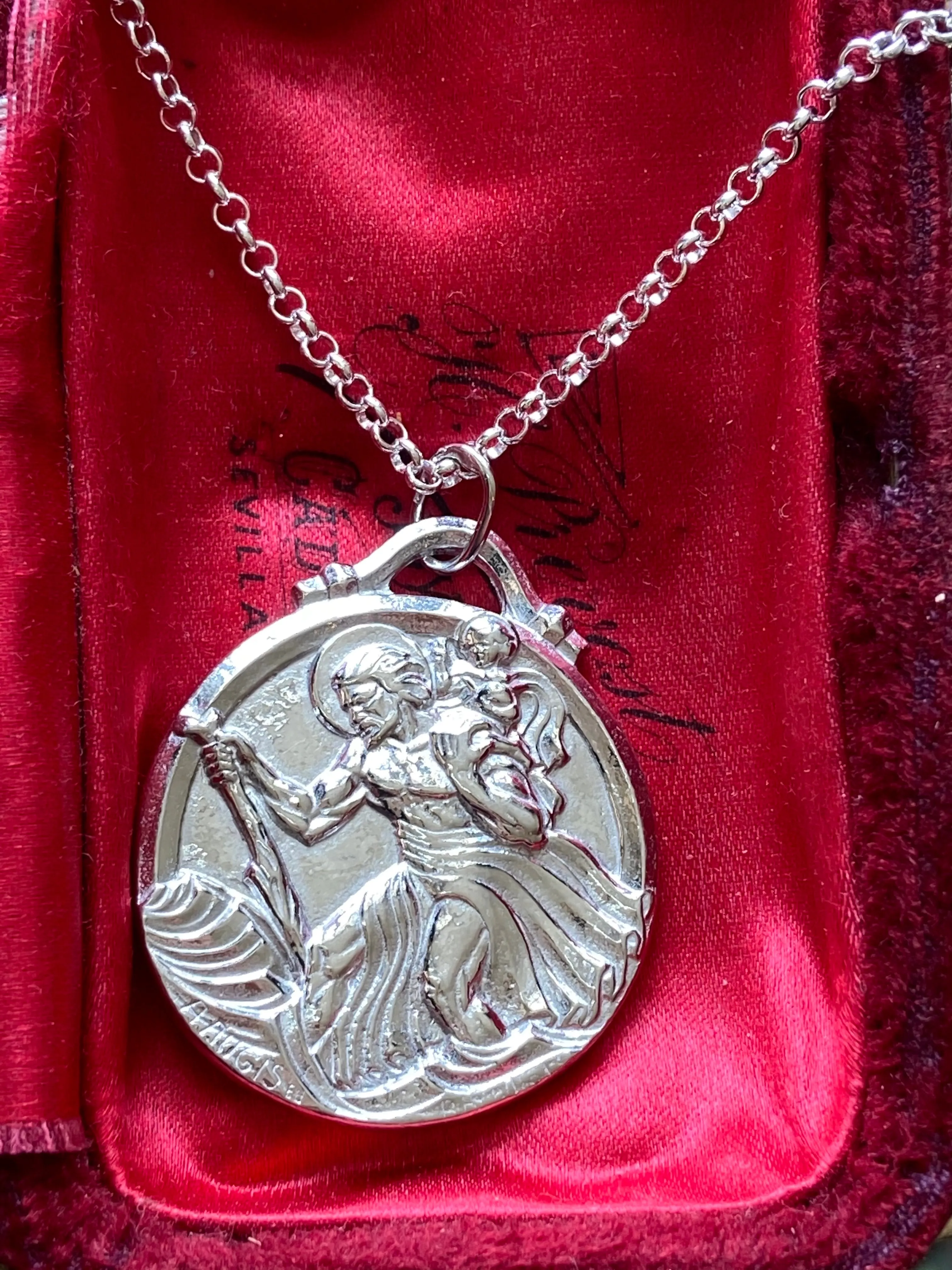 Saint Christopher Medal Necklace