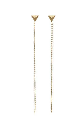 Sid Chain Earring, Gold