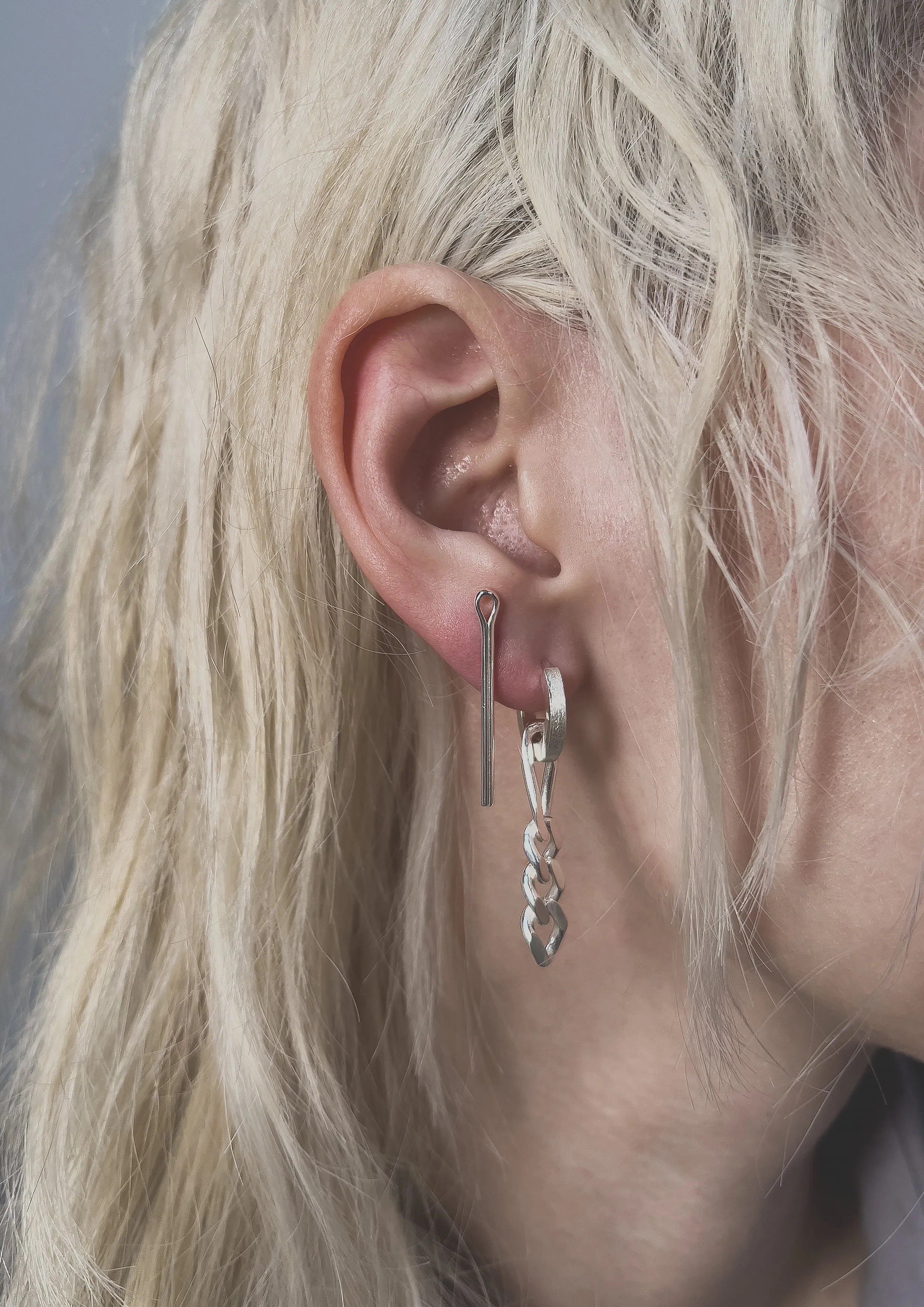 Sterling silver earring E3/SS13