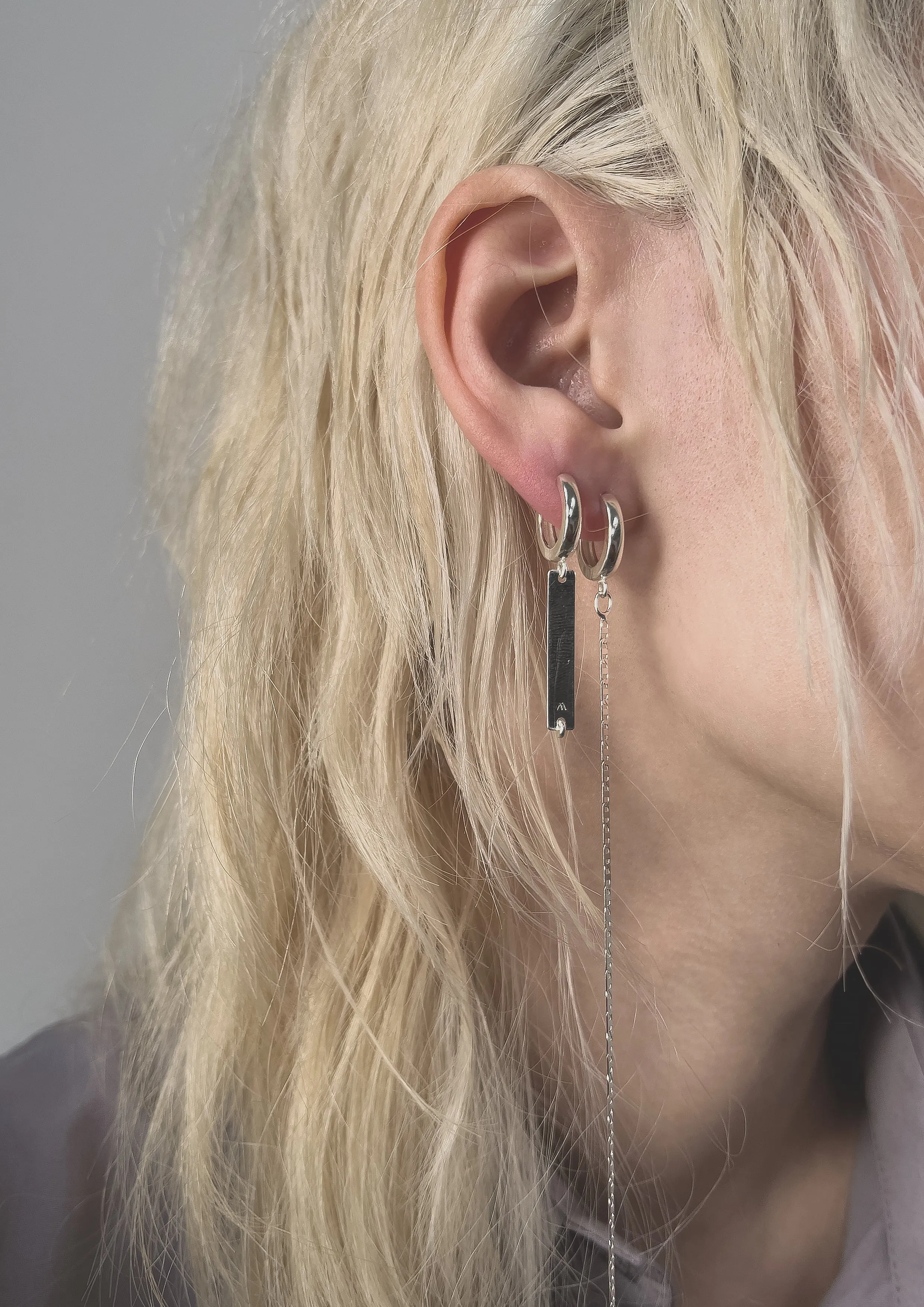 Sterling silver earrings E3/SS16