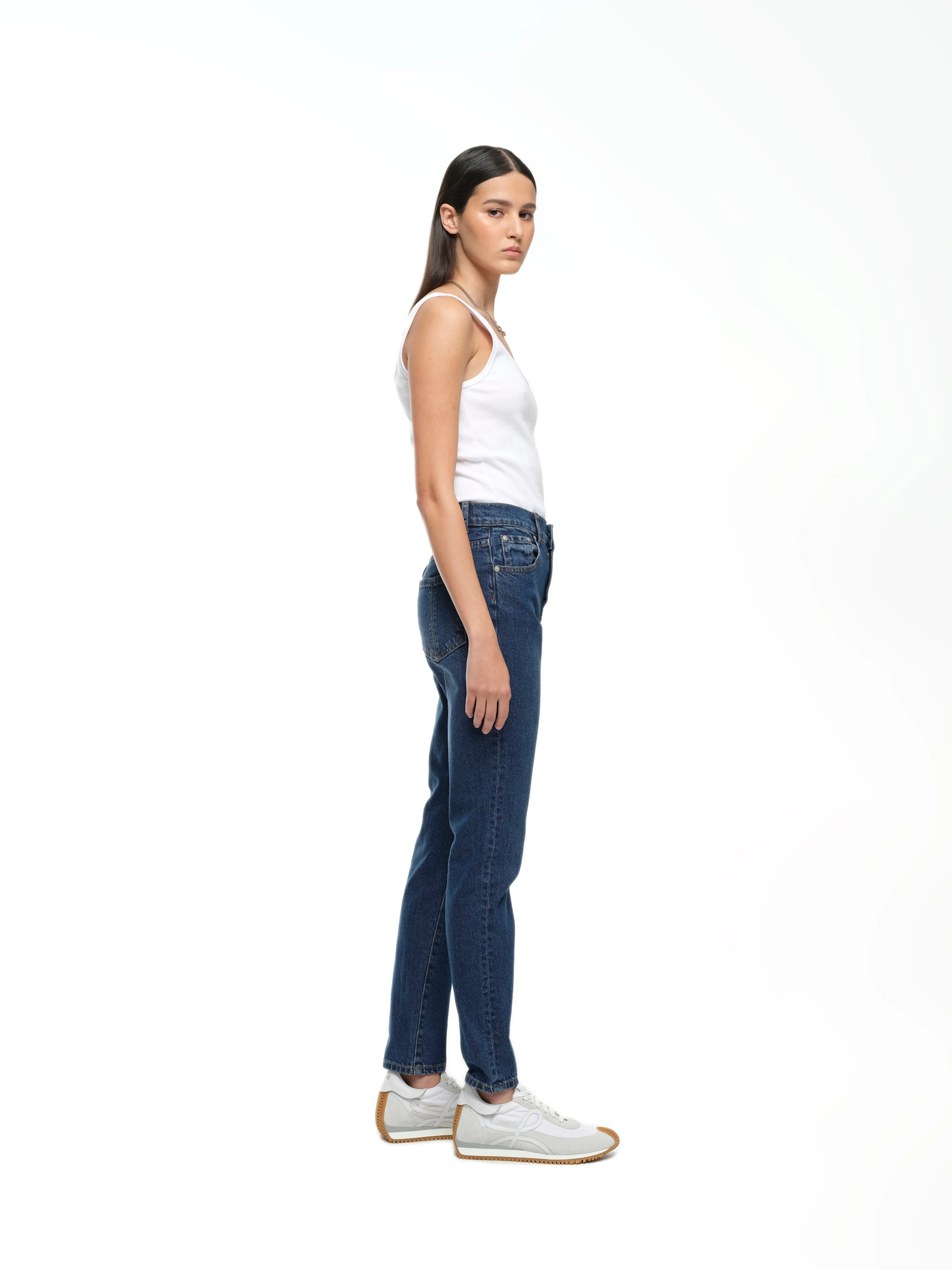 STRAIGHT LEG JEAN - DARK INDIGO