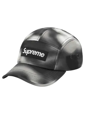 Supreme Washed Satin Camo Camp Cap Snow Camo [SS21]