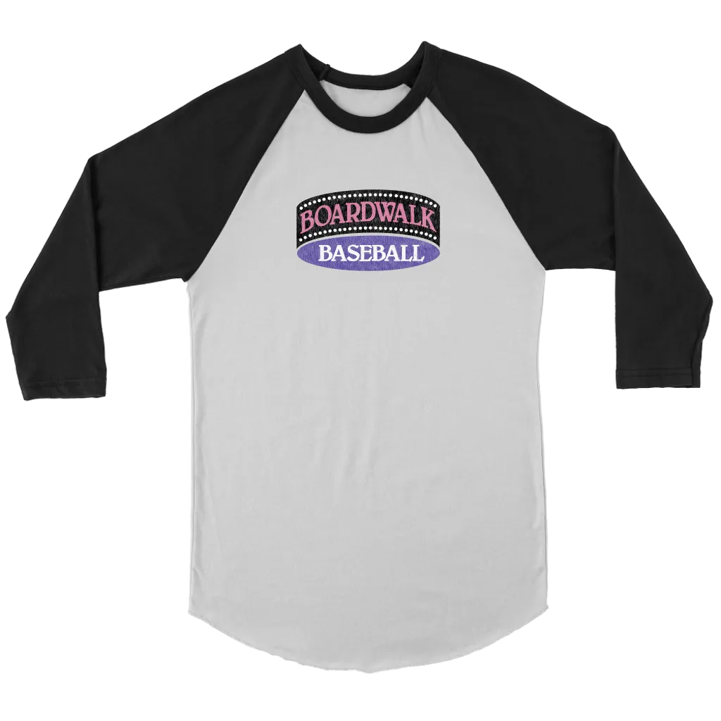 The Boardwalk and Baseball Men's Raglan Tee