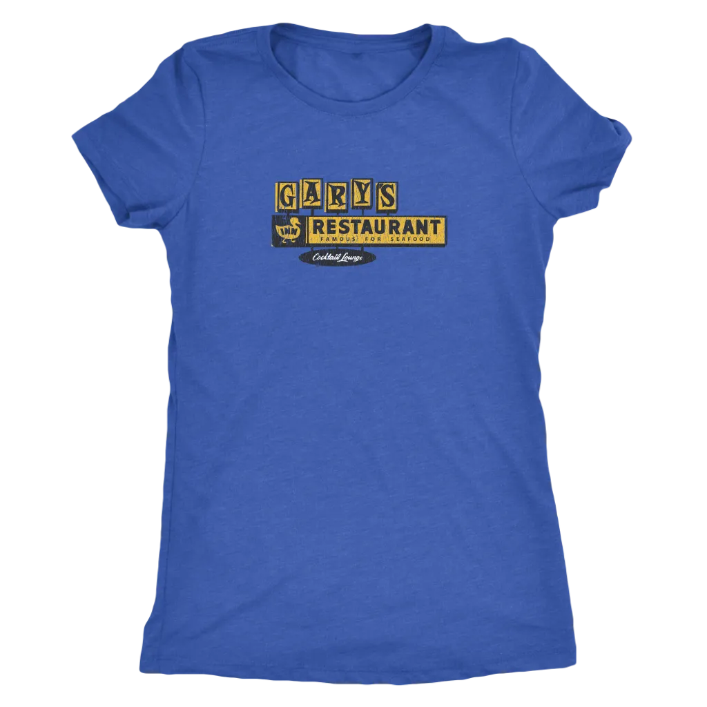 The Gary's Duck Inn "Jumbo Shrimp" Women's Tri-blend Tee