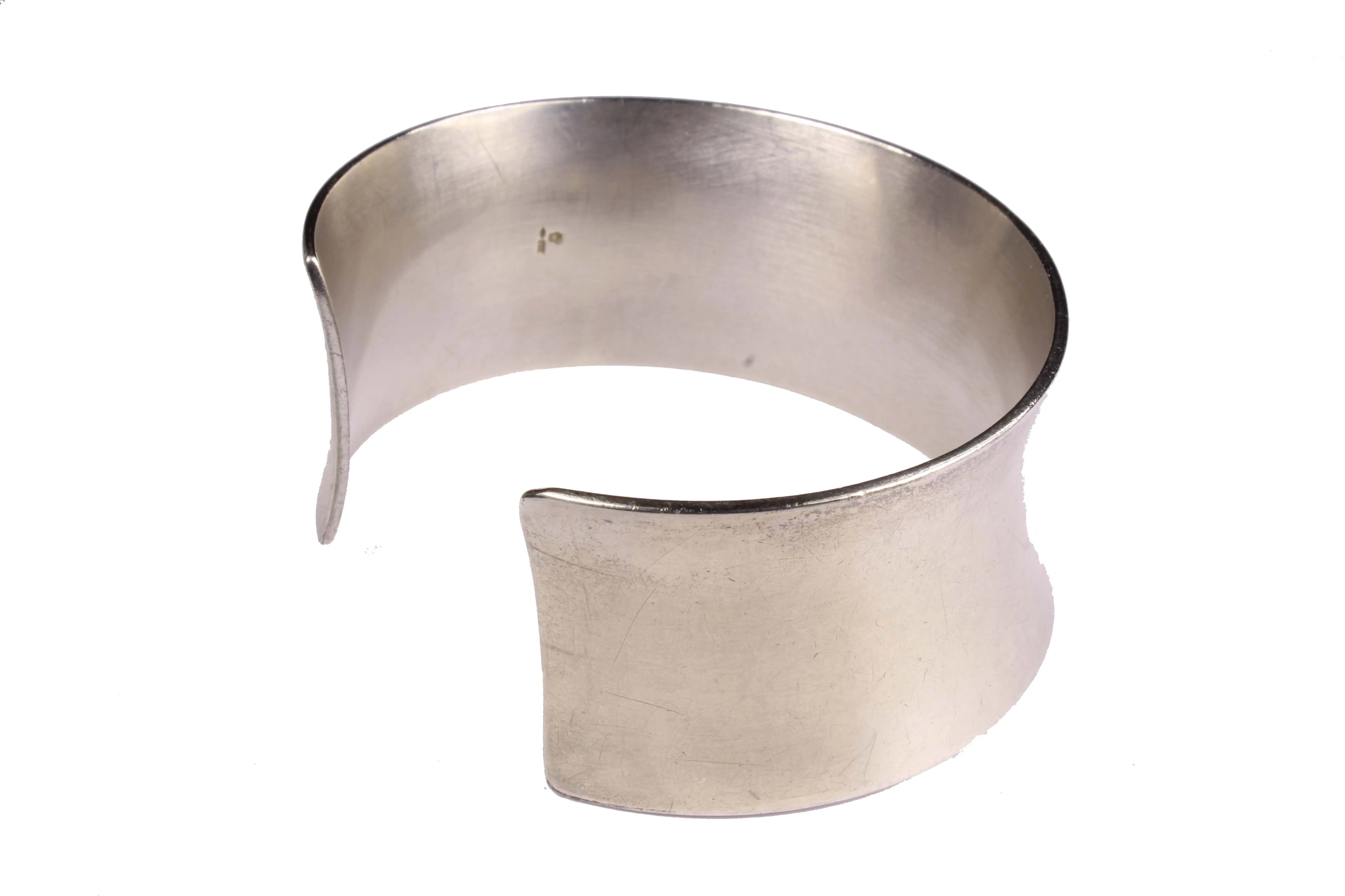 YVES SAINT LAURENT silver cuff bracelet