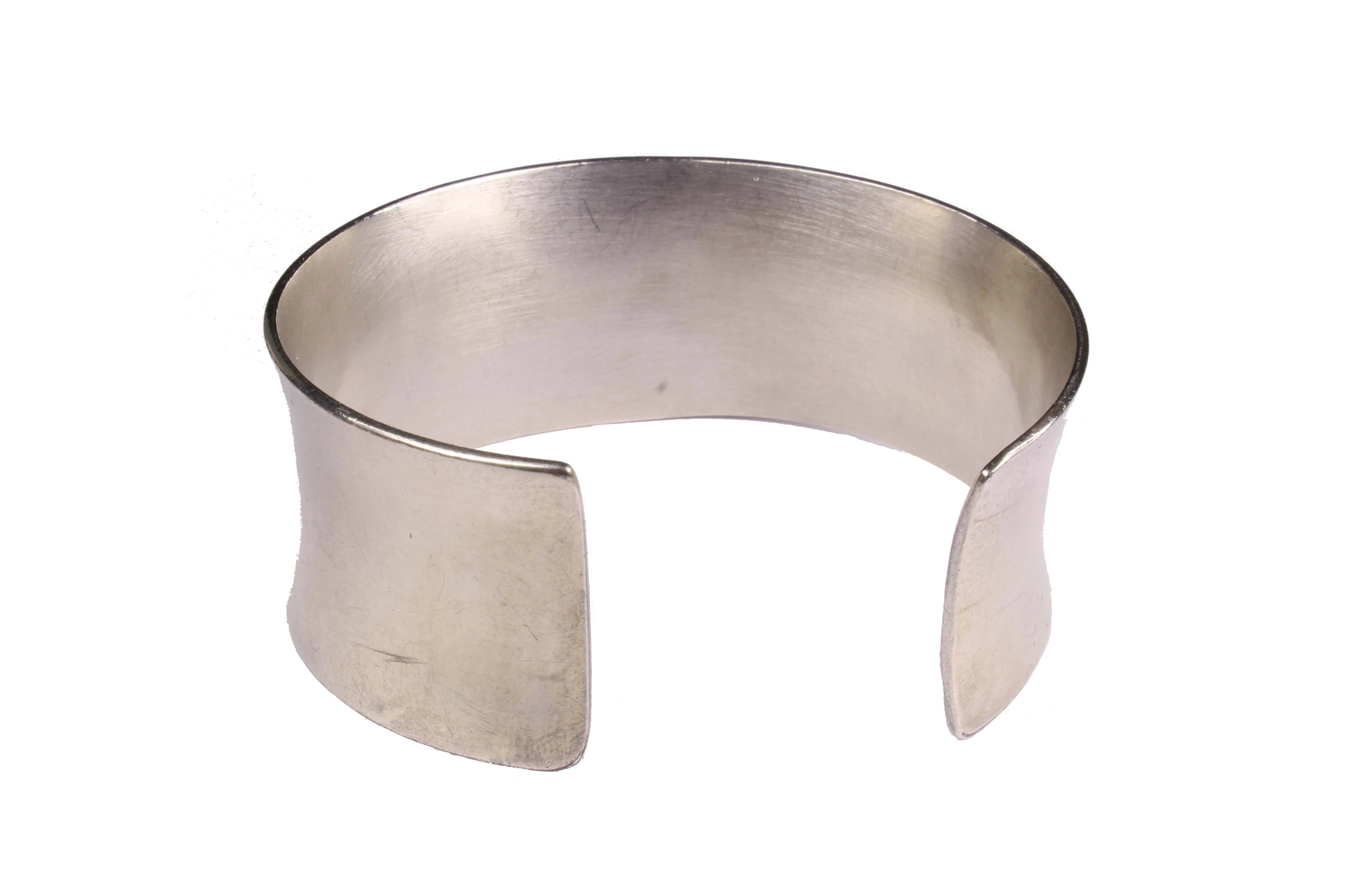 YVES SAINT LAURENT silver cuff bracelet